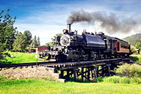 Hill City/ Steam Engine Train